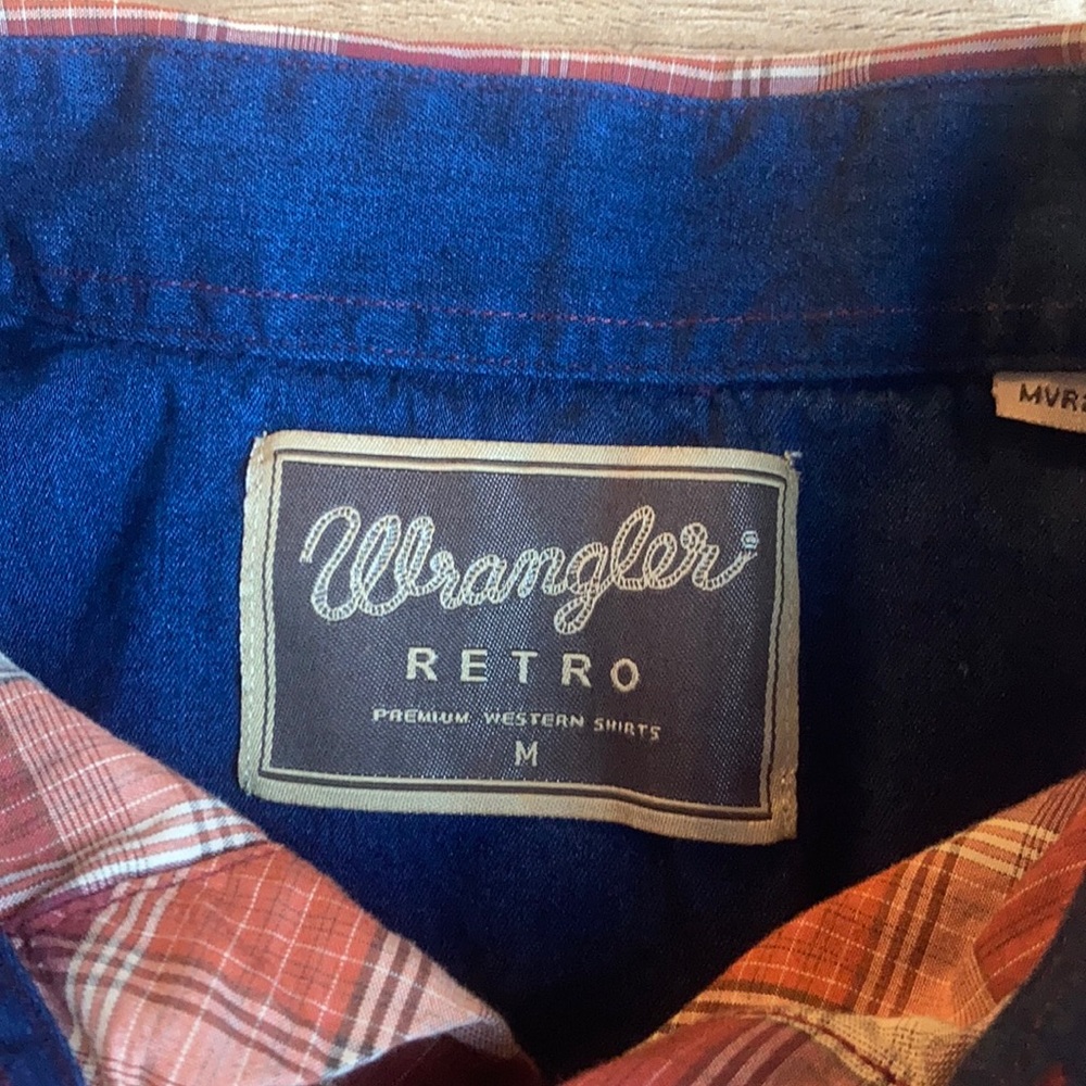 Wrangler Retro Shirt Men’s Medium - Picture 2 of 6